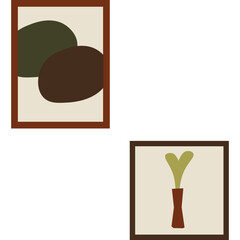 Flat Wall Decoration