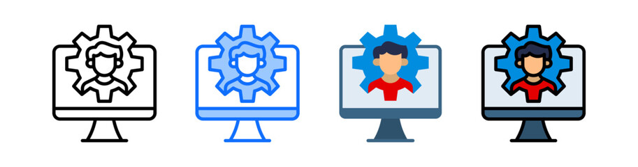 User Interface Icon Collection Set Multiple Style