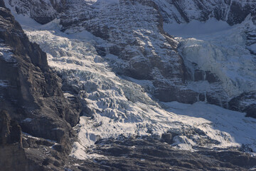 Eigergletscher (Berner Alpen) im Fokus