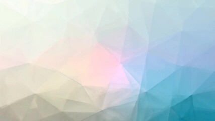 A geometric abstract image composed of soft pastel colors. Blended shapes and gradients create depth - Powered by Adobe