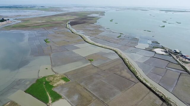Bangladesh faces flooding and crop damage due to sudden water inflow from India, affecting riverside communities and agricultural lands.Bangladeshi farmers cannot grow crops as floodwaters flood