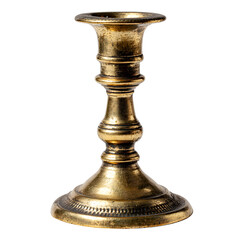 Candleholder: An antique candleholder stands as a timeless embodiment of elegance, exuding warmth and nostalgia through its classic form, and inviting the viewer to imagine an era of soft.