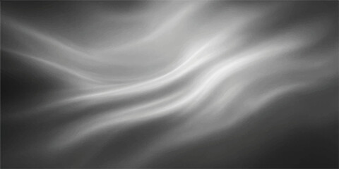 Luxury black satin silk fabric with a smooth, flowing texture and gentle wave pattern is a perfect soft backdrop or wallpaper design