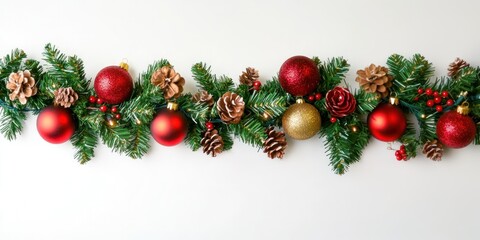 Christmas garland accessories traditional.