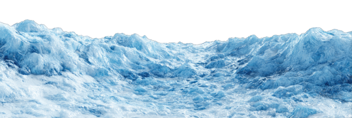 Expansive textured arctic ice surface with intricate frozen patterns