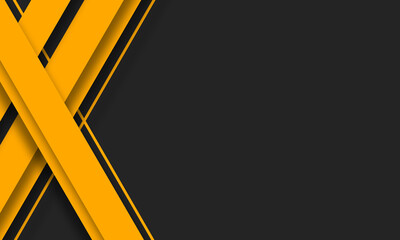 Yellow Black Abstract Background Modern Geometric Design for Motion & Branding