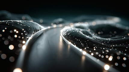 Luminous Data Highway