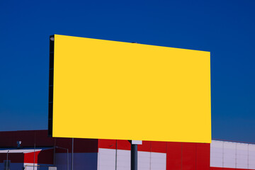 Background for design, billboards on city streets and along roads