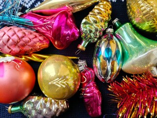 Vintage Christmas Ornaments 