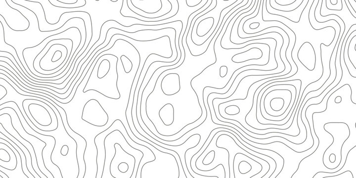 Topographic map background with geographic grid for hiking and mountain sport. luxury topographic wavy pattern and geographic grid map design. paper texture Imitation of a geographical map shades.