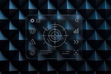  Diamond Scale Pattern with HUD UI
