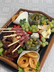 plate with food