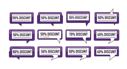 Sale discount offer banner promotion marketing special price tag editable