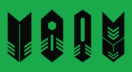 Black and white chevron vector graphic design abstract illustration editable