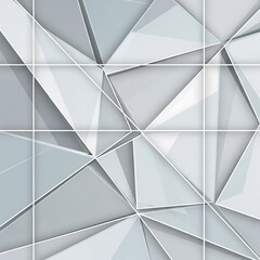 Blue geometric abstract background with modern architectural pattern