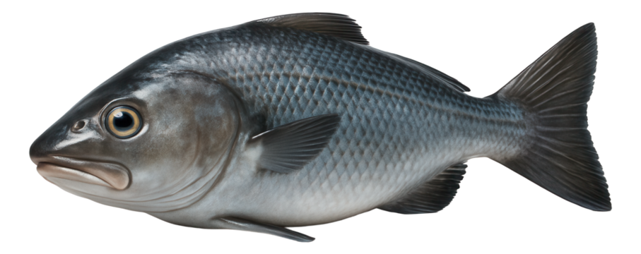 Candied almonds in a clear cellophane bag tied with a red ribbon