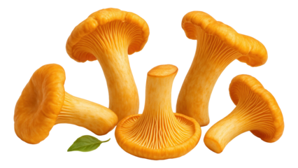 Porcini mushroom bruschetta with a toasted baguette slice topped with a mixture of diced mushrooms and garlic on a wooden serving board