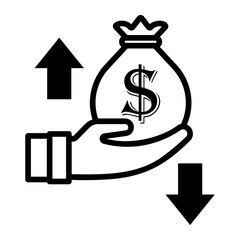 price Line Icon
