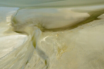 côte de la Baie du Mont Saint Michel en France