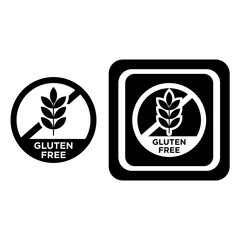 GLUTEN FREE VECTOR ICON