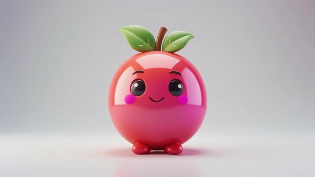 Full-body jambu air-shaped character