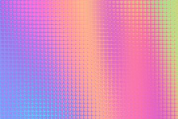 Soft pastel abstract background with a grid texture and a dreamy, colorful gradient