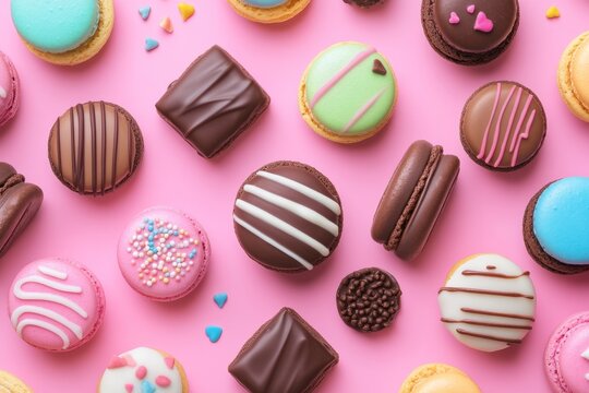 A Vibrant Medley of Tasty Delights: A Charming Collection of Scrumptious Sweets