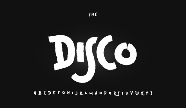 Brush Graffiti Font, Quirky Bouncy Alphabet, Witty Groovy Tribal Letters, Kid Birthday Headline, Rough Handdrawn Fonts, Playful Childish Script, Bold Chalk Textured Typographic Design. Vector Typeset