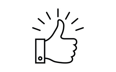 Thumb Up Graphic: A Symbol of Approval and Positive Feedback