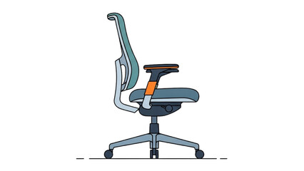 Ergonomic Office Chair Design with Adjustable Features and Lumbar Support