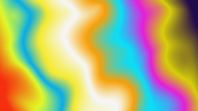 Colorful abstract gradient waves with bright rainbow tones, soft curves, smooth flowing shapes, modern artistic liquid background for digital wallpaper and creative design.