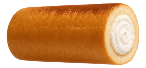 Cinnamon roll with a thin layer of orange-infused icing on a decorative glass platter