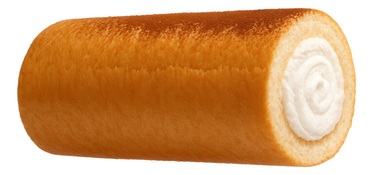 Cinnamon roll with a thin layer of orange-infused icing on a decorative glass platter