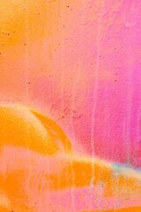 Vibrant pastel texture blending pink, orange in a smooth gradient. Retro 80s, funky style, with soft, colorful hues. Background, posters, digital art, retro summer visuals, funky design.