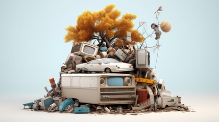 a surreal steampunk mechanical sculpture, intricate gears and mechanisms, detailed copper and brass components, ornate wood and metal frame, whimsical and fantastical, cinematic lighting, depth of fie