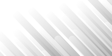 Obraz premium Abstract background with lines. White and gray paper triangle abstract background. White paper texture and futuristic technology background. 