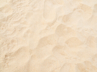 Nature travel background, sand beach close up texture summer desert zen garden coast ocean for...