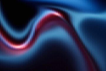 Dynamic abstract blue and red textured wave pattern background