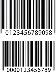 Barcode image generation with ean upc codes for product identification eps silhouette