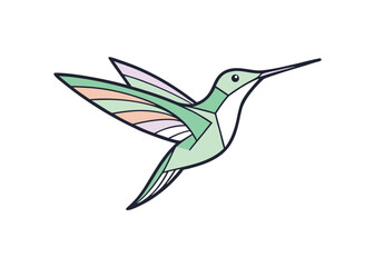 Hummingbird flying