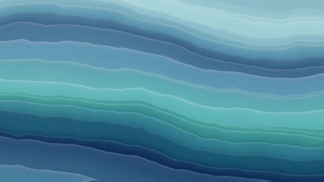 Sea water coloured gradient stripes in wave motion 