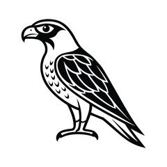 Obraz premium Detailed finch bird vector — symbolizing beauty in simplicity and natural grace.