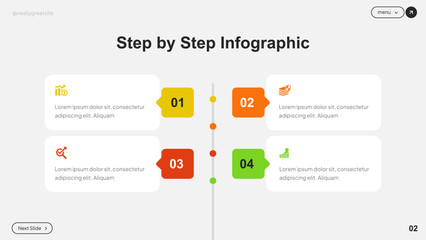 Step by Step Infographic