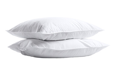 Two white pillows stacked (3)