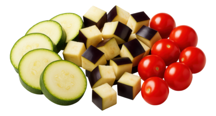Breaded soy protein bites in a zesty lemon herb sauce, displayed on a wooden cutting board.