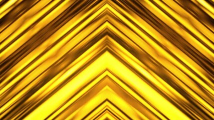 Dynamic golden lines converging in chevron patterns create a luxurious and modern abstract background for titles and presentations - Powered by Adobe