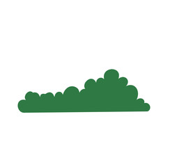 Kentucky State Silhouette in Green