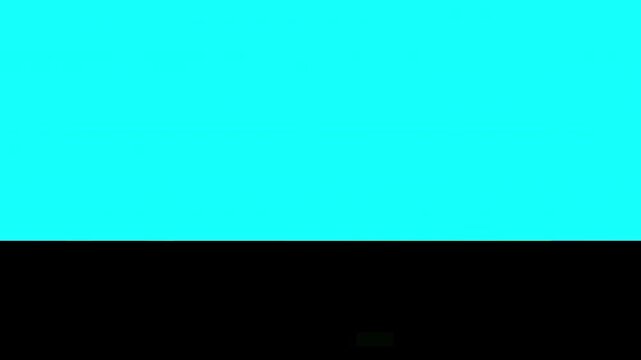 Modern glitch transition with fast distortion, flicker, and RGB split noise effect, 4K animation