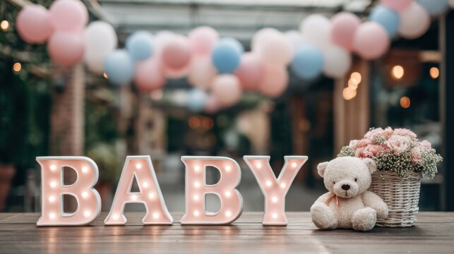 Loved ones gather at baby showers to offer gifts, play games, and share parenting tips, surrounding expectant parents with support and joy.
