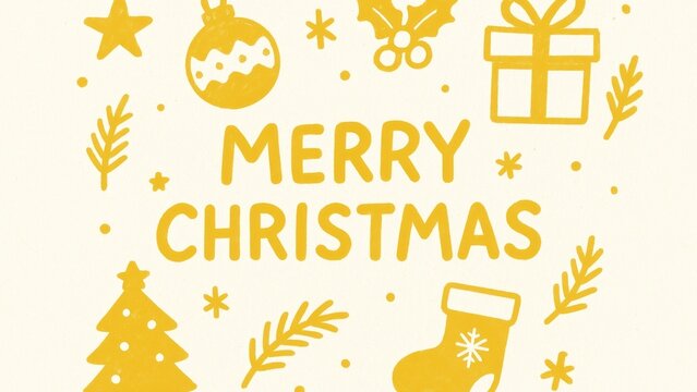 Festive holiday greeting desktop wallpaper